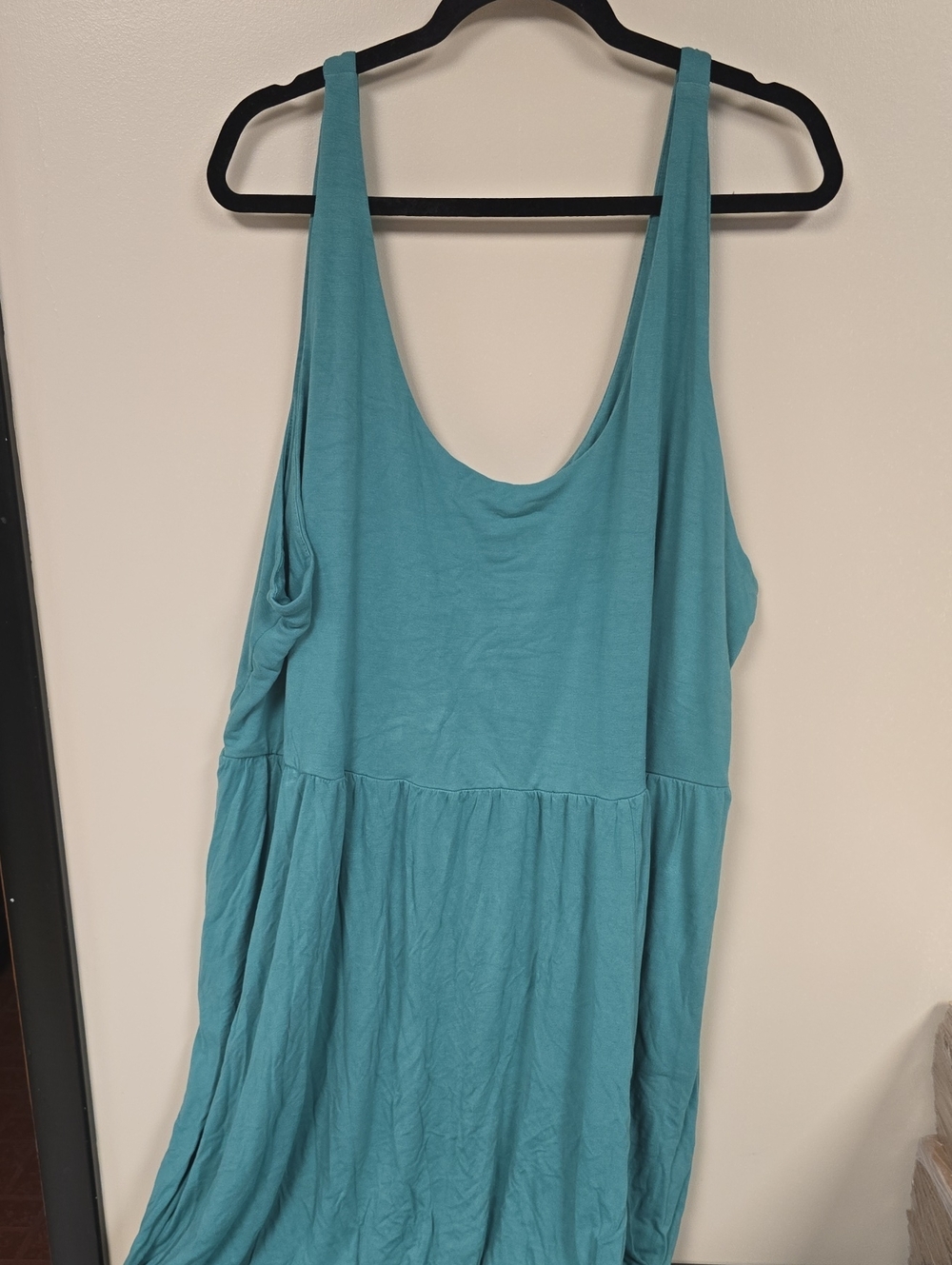 a new day Teal Scoop Neck Dress With Pockets